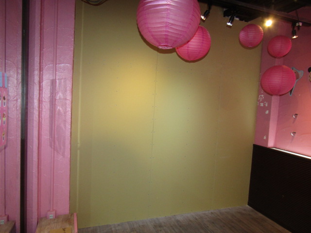 名古屋市中区 店舗 間仕切り 施工写真